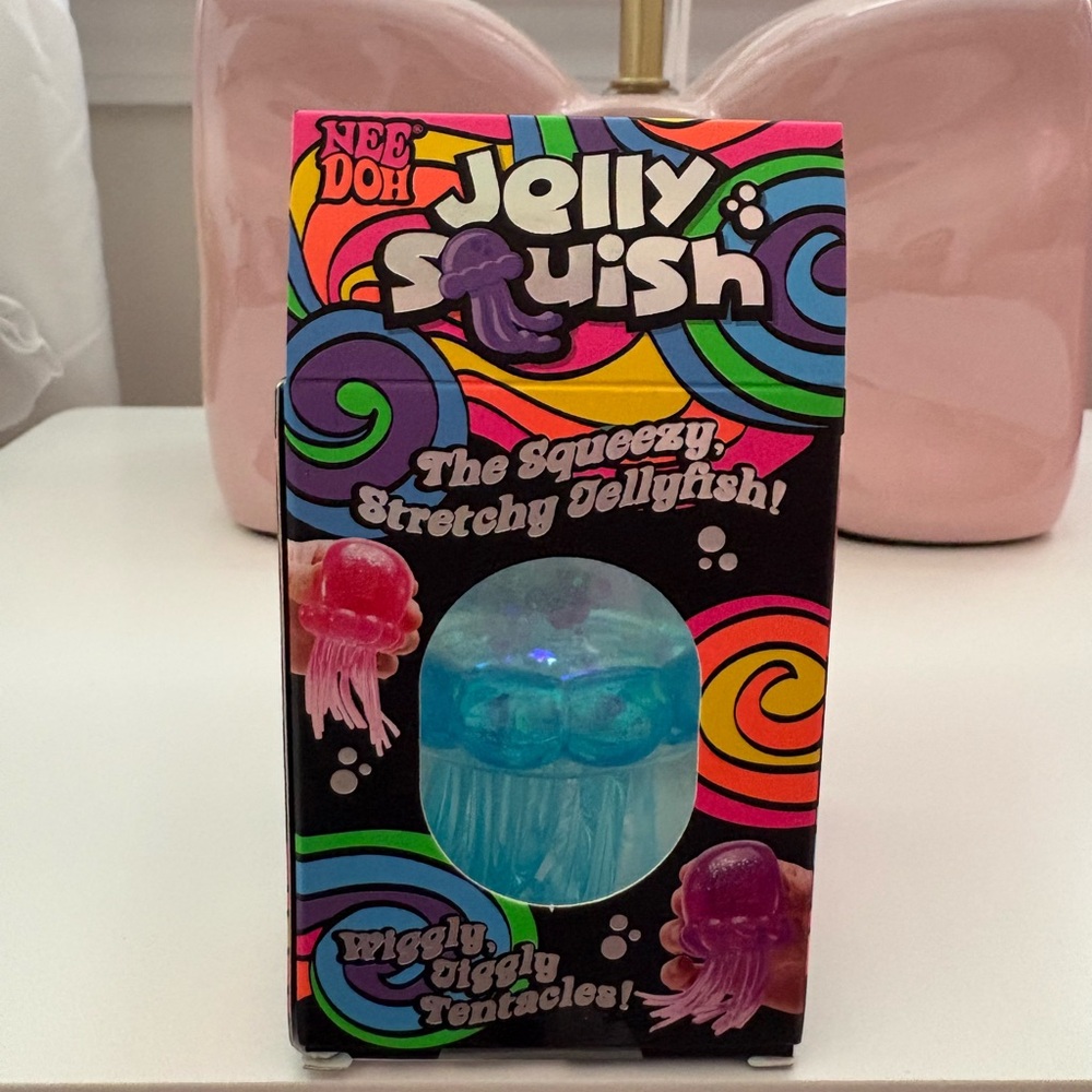 Needoh Jelly Squish Super Squish Toy - Blue - Picture 5 of 6